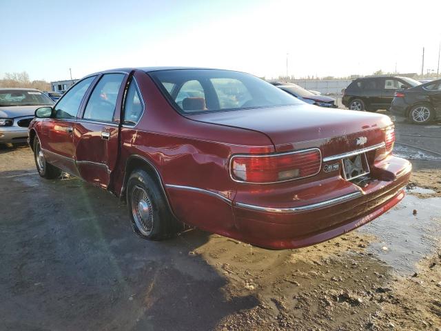 1G1BL52W9TR187553 - 1996 CHEVROLET CAPRICE CLASSIC MAROON photo 2