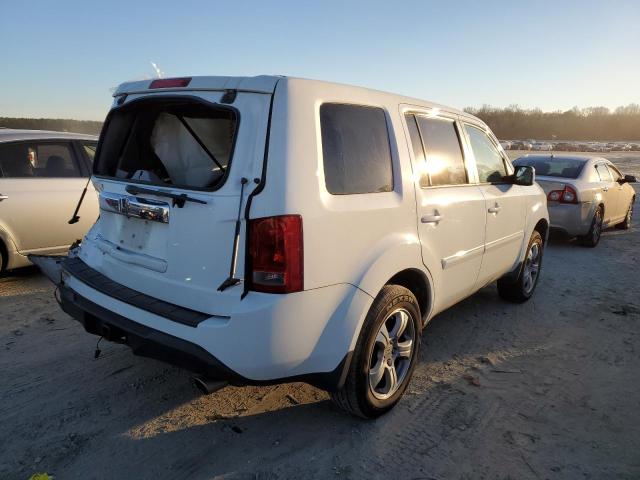 5FNYF3H57DB013628 - 2013 HONDA PILOT EXL WHITE photo 3