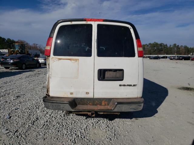 1GAHG39U651234563 - 2005 CHEVROLET EXPRESS G3 WHITE photo 6