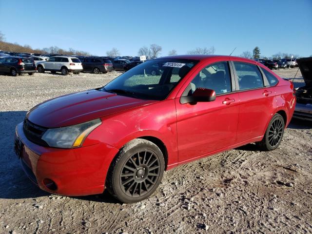 1FAHP3GN0AW116840 - 2010 FORD FOCUS SES RED photo 1