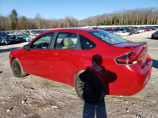 1FAHP3GN0AW116840 - 2010 FORD FOCUS SES RED photo 2