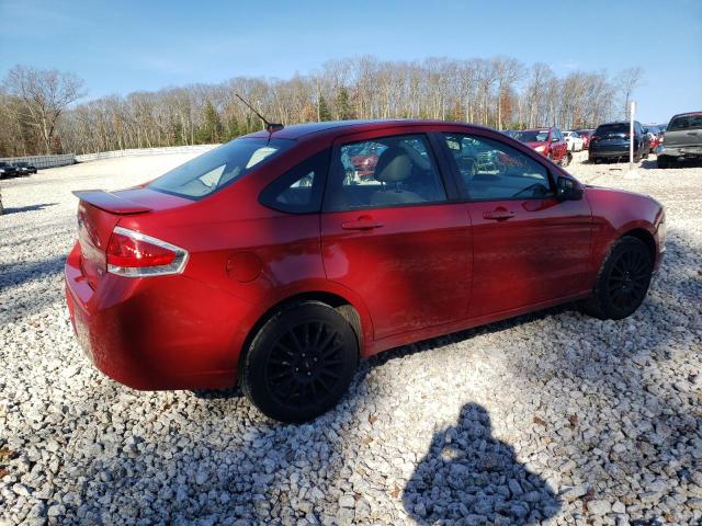 1FAHP3GN0AW116840 - 2010 FORD FOCUS SES RED photo 3