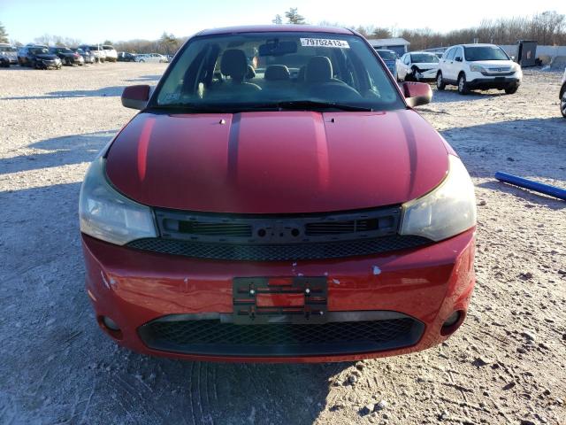 1FAHP3GN0AW116840 - 2010 FORD FOCUS SES RED photo 5