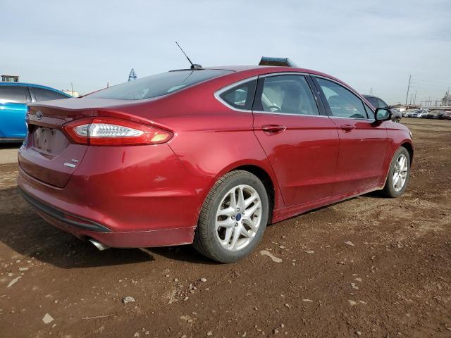 3FA6P0HD0GR245264 - 2016 FORD FUSION SE BURGUNDY photo 3