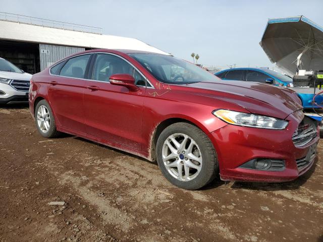 3FA6P0HD0GR245264 - 2016 FORD FUSION SE BURGUNDY photo 4