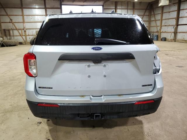 1FM5K8AB1NGB36825 - 2022 FORD EXPLORER POLICE INTERCEPTOR 银色 照片 6