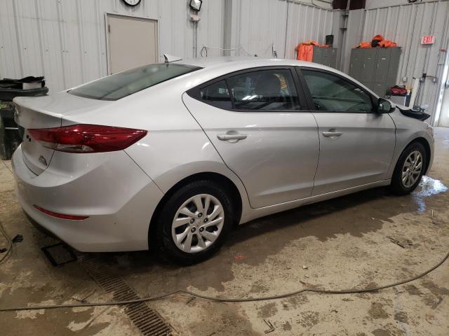 5NPD74LF5HH127538 - 2017 HYUNDAI ELANTRA SE SILVER photo 3