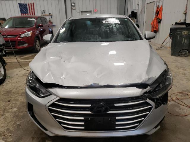 5NPD74LF5HH127538 - 2017 HYUNDAI ELANTRA SE SILVER photo 5