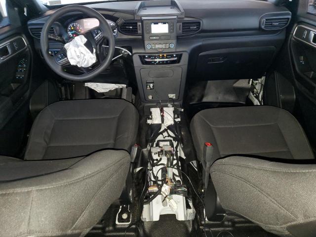 1FM5K8AB1PGA32385 - 2023 FORD EXPLORER POLICE INTERCEPTOR Weiß Foto 8