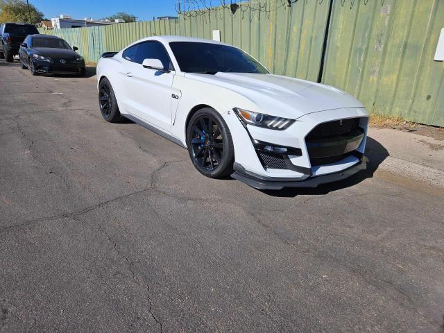 1FA6P8CF2F5425984 - 2015 FORD MUSTANG GT WHITE photo 1