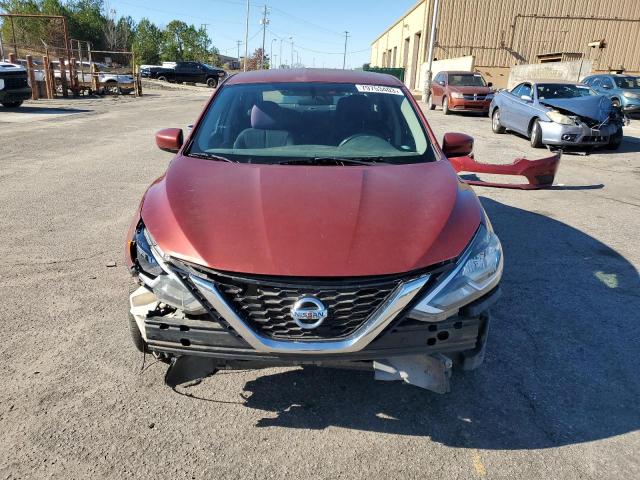 3N1AB7AP9GY233591 - 2016 NISSAN SENTRA S MAROON photo 5