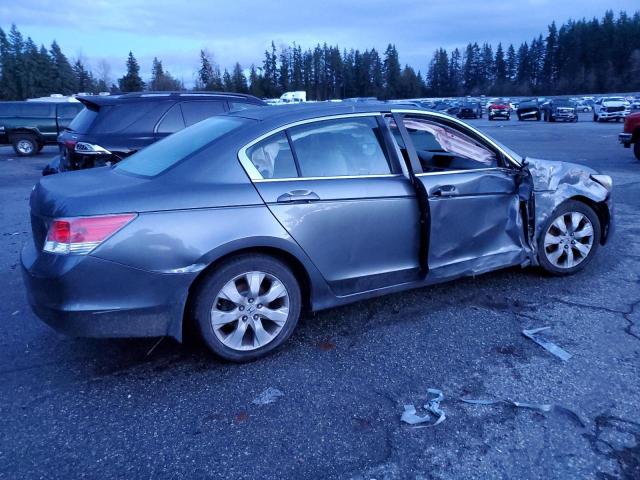 1HGCP26809A199464 - 2009 HONDA ACCORD EXL GRAY photo 3