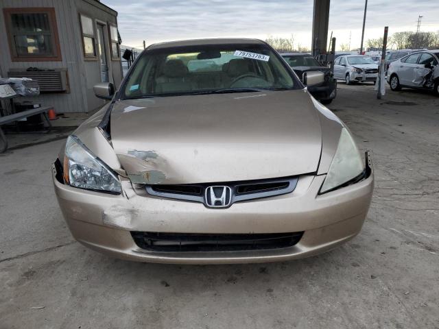 1HGCM56875A090102 - 2005 HONDA ACCORD EX GOLD photo 5