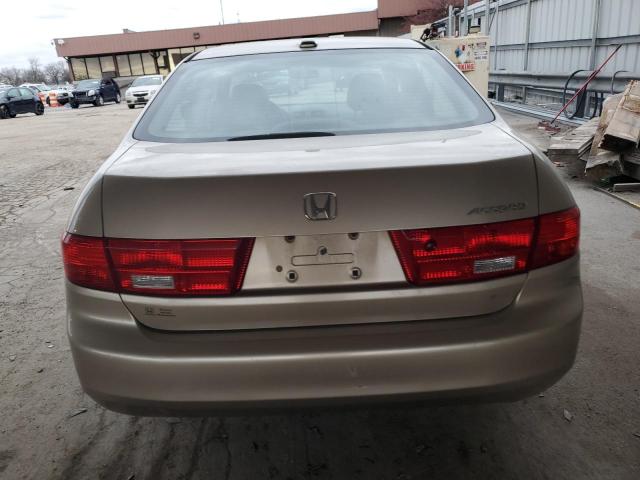 1HGCM56875A090102 - 2005 HONDA ACCORD EX GOLD photo 6