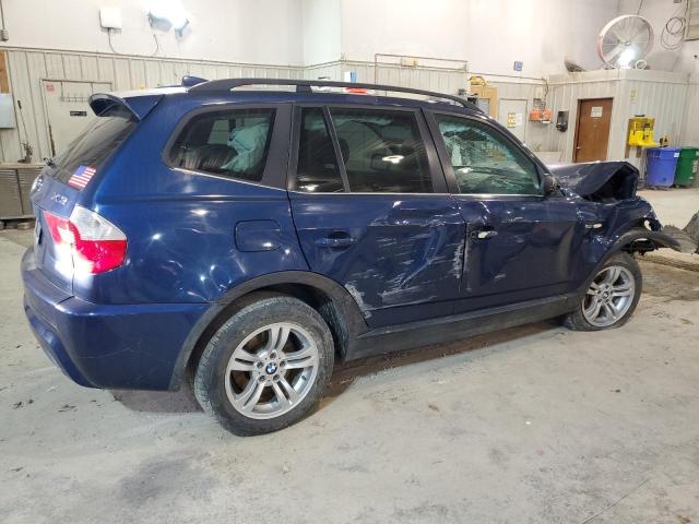 WBXPA934X6WD25426 - 2006 BMW X3 3.0I BLUE photo 3