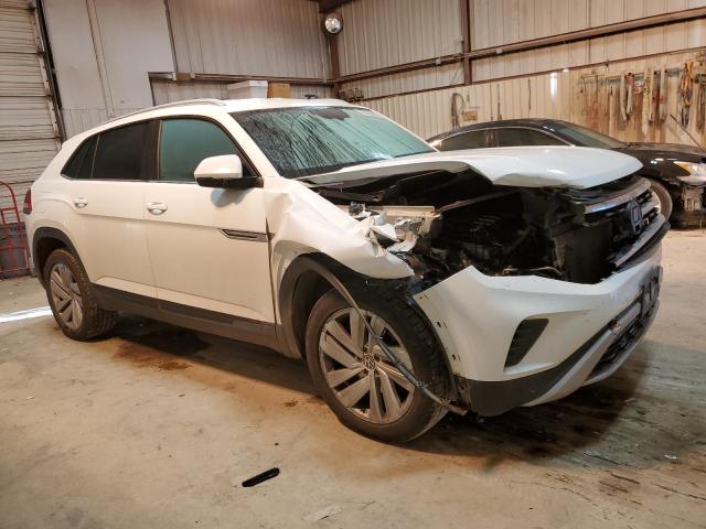 1V21E2CA2LC220053 - 2020 VOLKSWAGEN ATLAS CROS SE თეთრი ფოტო 4