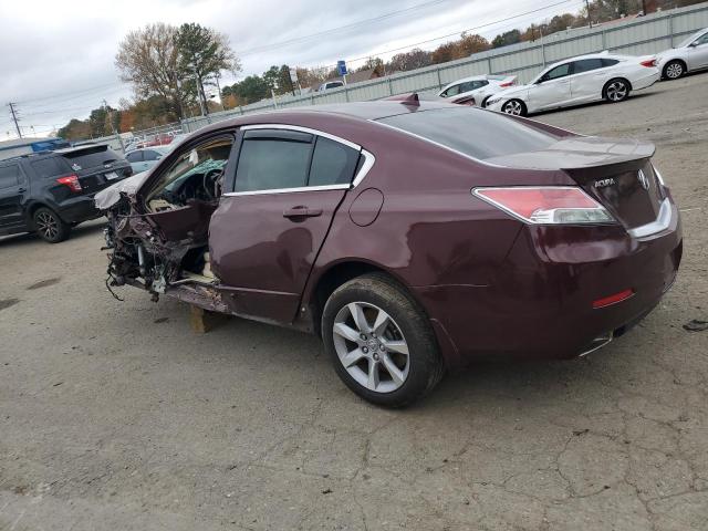 19UUA8F54CA022793 - 2012 ACURA TL MAROON photo 2