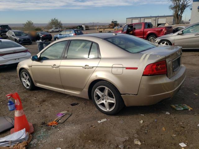 19UUA66294A003751 - 2004 ACURA TL TAN photo 2