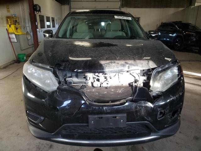 KNMAT2MV7FP514151 - 2015 NISSAN ROGUE S BLACK photo 5