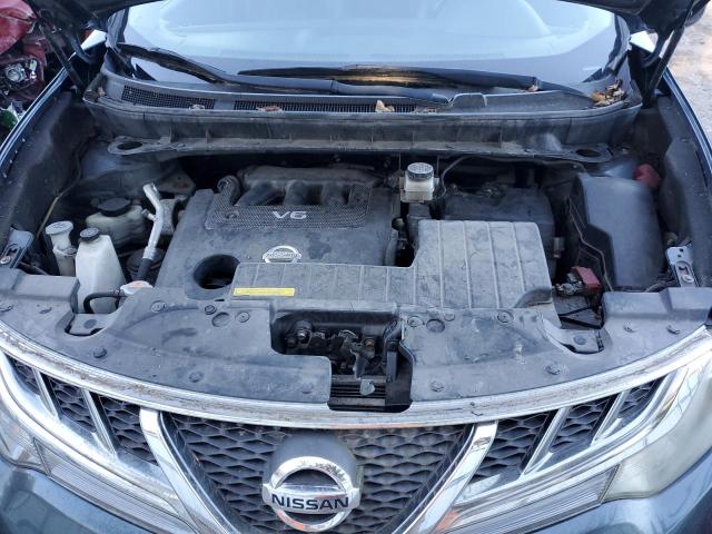 JN8AZ1MW0DW312762 - 2013 NISSAN MURANO S BLUE photo 12