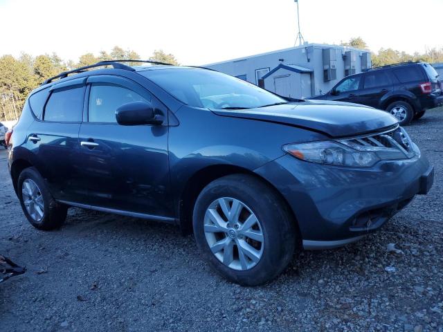 JN8AZ1MW0DW312762 - 2013 NISSAN MURANO S BLUE photo 4