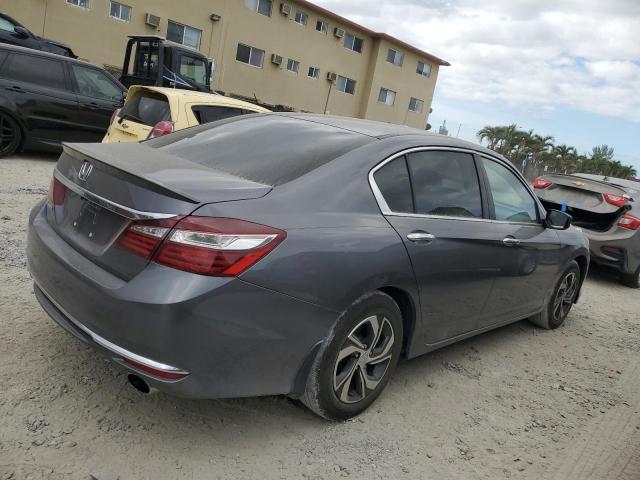 1HGCR2F34HA222385 - 2017 HONDA ACCORD LX GRAY photo 3