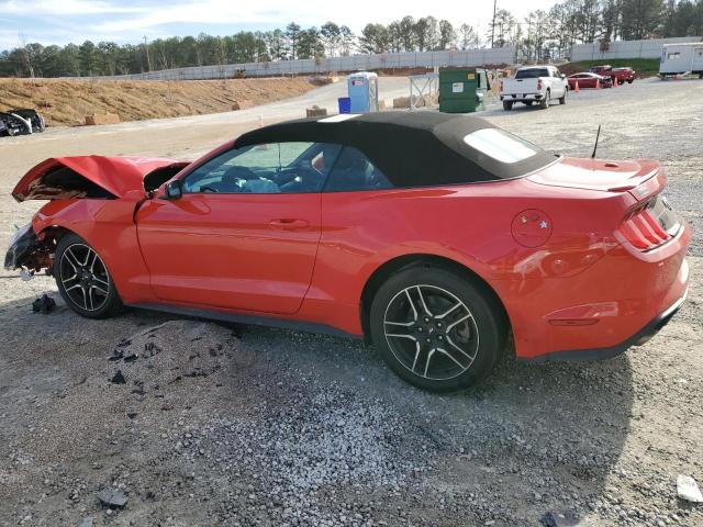1FATP8UH6J5142709 - 2018 FORD MUSTANG RED photo 2