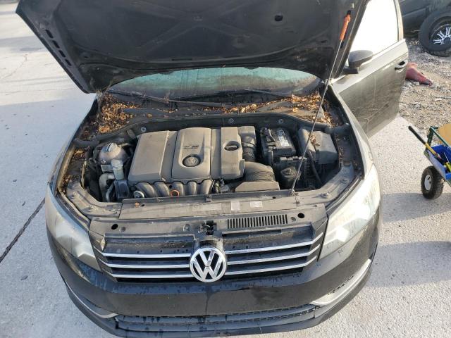 1VWBH7A32DC072368 - 2013 VOLKSWAGEN PASSAT SE BLACK photo 11