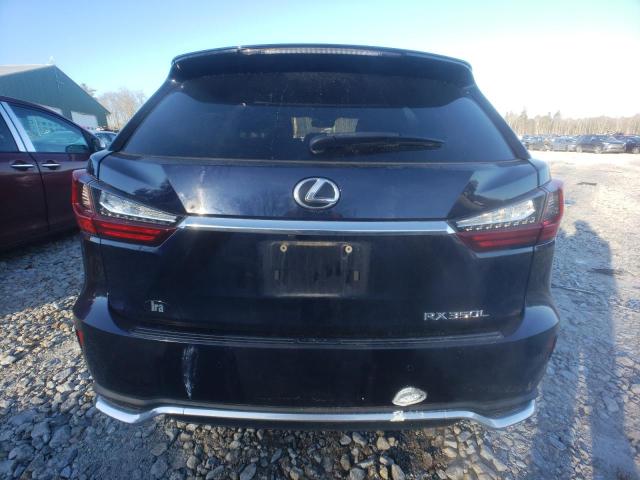 JTJDZKCA7J2000779 - 2018 LEXUS RX 350 L BLUE photo 6