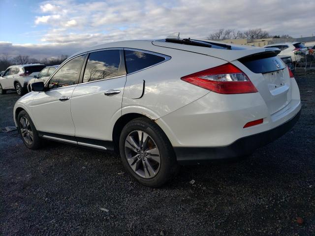 5J6TF2H59DL000262 - 2013 HONDA CROSSTOUR EXL WHITE photo 2