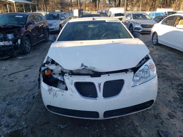 1G2ZH36N084169402 - 2008 PONTIAC G6 GT WHITE photo 5