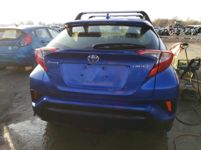 JTNKHMBX8M1114116 - 2021 TOYOTA C-HR XLE BLUE photo 6