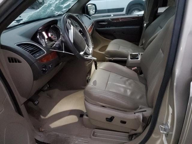 2C4RC1BG4ER257304 - 2014 CHRYSLER TOWN & COU TOURING GOLD photo 7