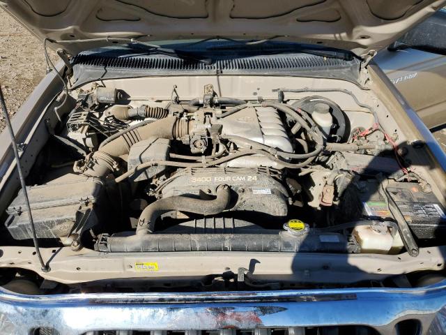 5TEGN92N44Z432514 - 2004 TOYOTA TACOMA DOUBLE CAB PRERUNNER CREAM photo 11