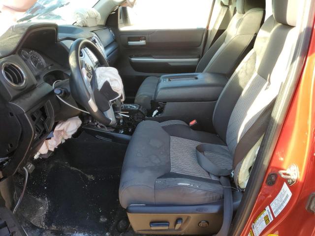 5TFUY5F13EX361101 - 2014 TOYOTA TUNDRA DOUBLE CAB SR/SR5 RED photo 7