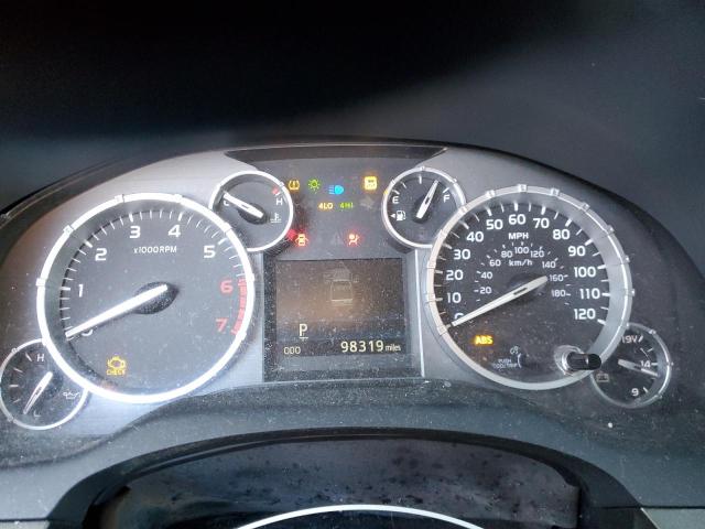 5TFUY5F13EX361101 - 2014 TOYOTA TUNDRA DOUBLE CAB SR/SR5 RED photo 9