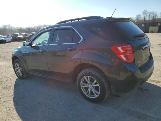 2GNALCEK1H6115806 - 2017 CHEVROLET EQUINOX LT GRAY photo 2