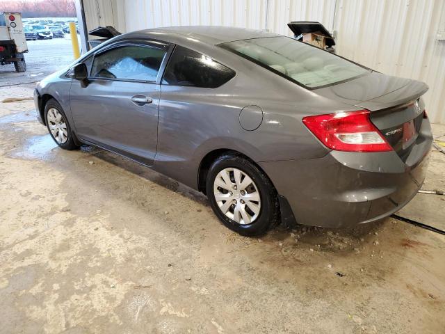 2HGFG3B51CH547313 - 2012 HONDA CIVIC LX CHARCOAL photo 2