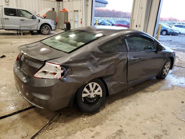 2HGFG3B51CH547313 - 2012 HONDA CIVIC LX CHARCOAL photo 3