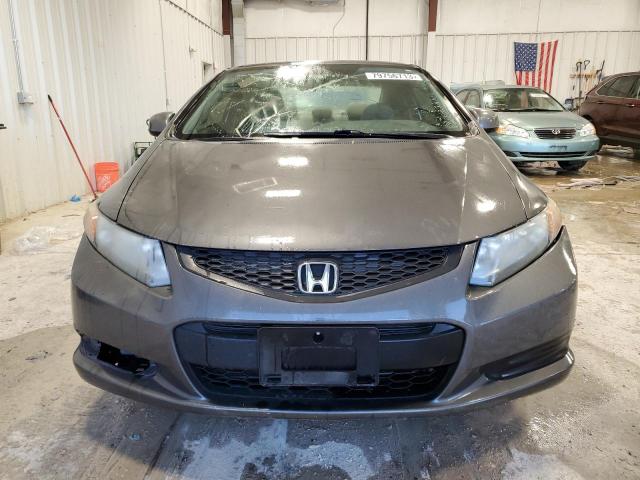 2HGFG3B51CH547313 - 2012 HONDA CIVIC LX CHARCOAL photo 5