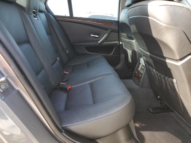 WBANU5C51AC127772 - 2010 BMW 5 SERIES I SILVER photo 10