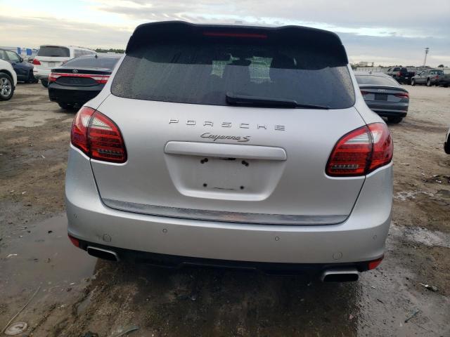 WP1AB2A22CLA47929 - 2012 PORSCHE CAYENNE S SILVER photo 6