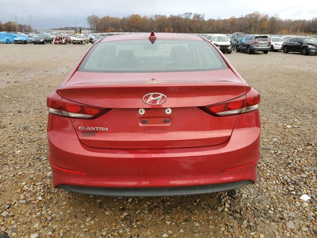 KMHD84LF7HU245010 - 2017 HYUNDAI ELANTRA SE RED photo 6