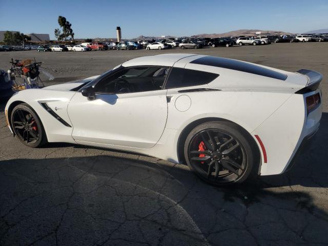 1G1YB2D79H5100279 - 2017 CHEVROLET CORVETTE STINGRAY 1LT WHITE photo 2