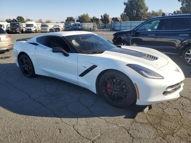 1G1YB2D79H5100279 - 2017 CHEVROLET CORVETTE STINGRAY 1LT WHITE photo 4