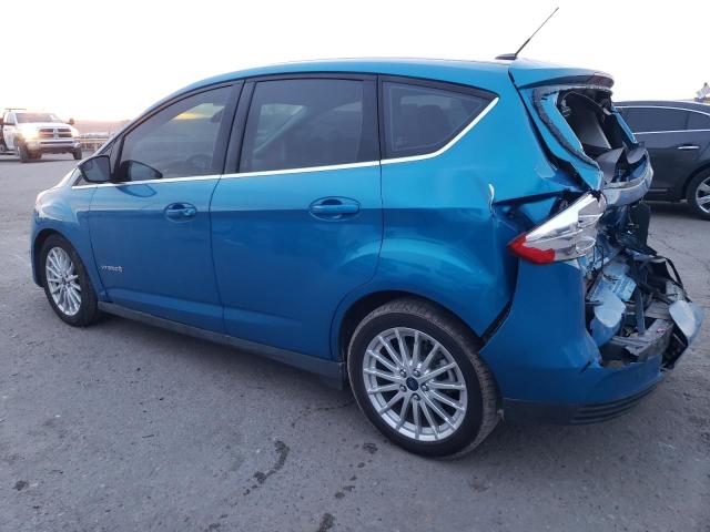 1FADP5BUXFL112098 - 2015 FORD C-MAX SEL BLUE photo 2