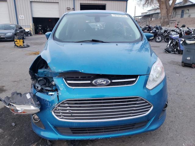 1FADP5BUXFL112098 - 2015 FORD C-MAX SEL BLUE photo 5