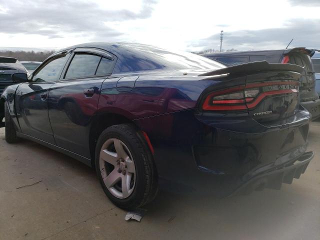 2C3CDXAG5FH819195 - 2015 DODGE CHARGER POLICE BLUE photo 2