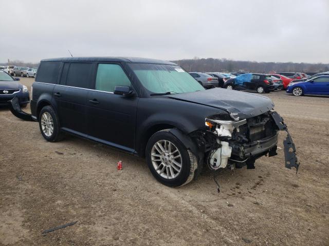 2FMGK5C86EBD02398 - 2014 FORD FLEX SEL BLACK photo 4