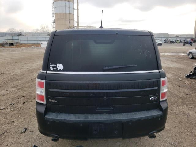 2FMGK5C86EBD02398 - 2014 FORD FLEX SEL BLACK photo 6